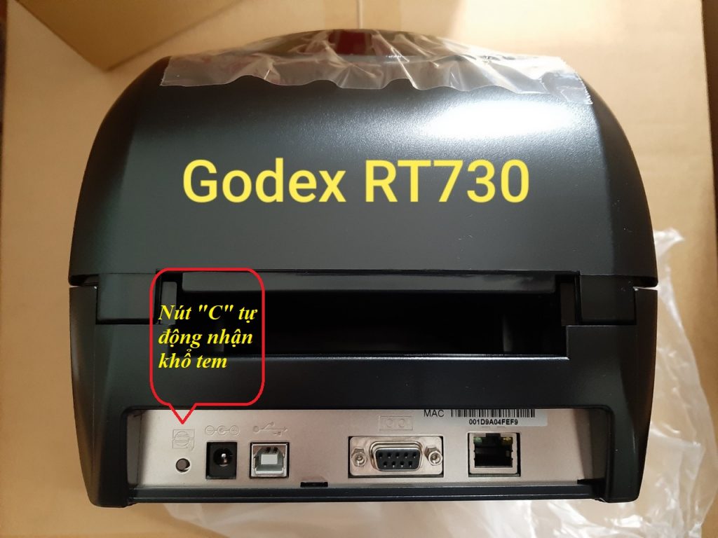 Máy in mã vạch Godex RT730 I Đại diện hãng GODEX tại Việt Nam